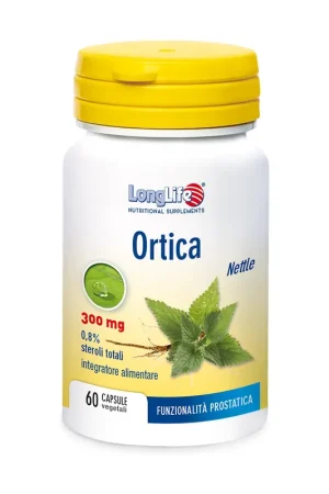 Place Order Nettle 60 vegetable capsules of 600mg Longlife