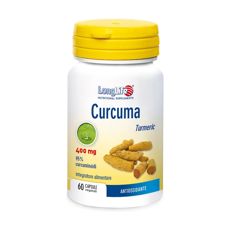 While Supplies Last Turmeric 60 capsules Longlife