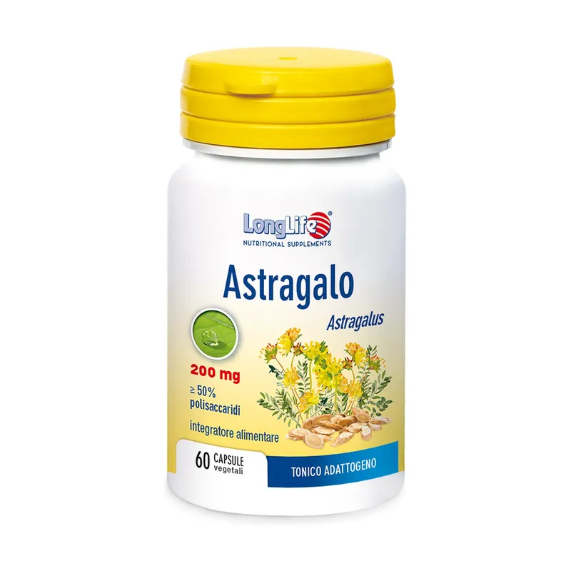 Astragalus 60 capsules Longlife Free Returns