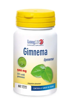 Don't Miss Out Gimnema 60 vegetable capsules of 600mg Longlife