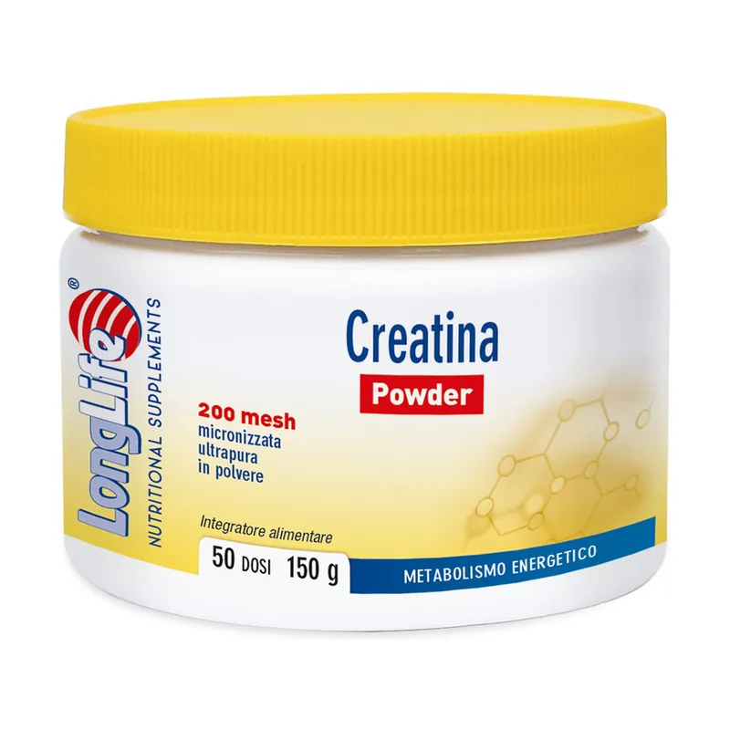 Authentic Creatine Powder 200 g of powder Longlife