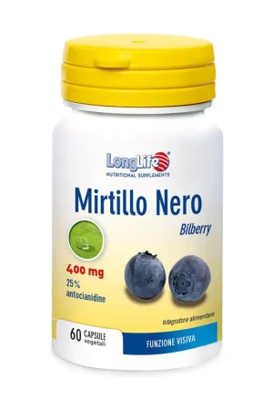 Get Yours Cranberry 400mg visual function 60 vegetable capsules of 550mg Longlife