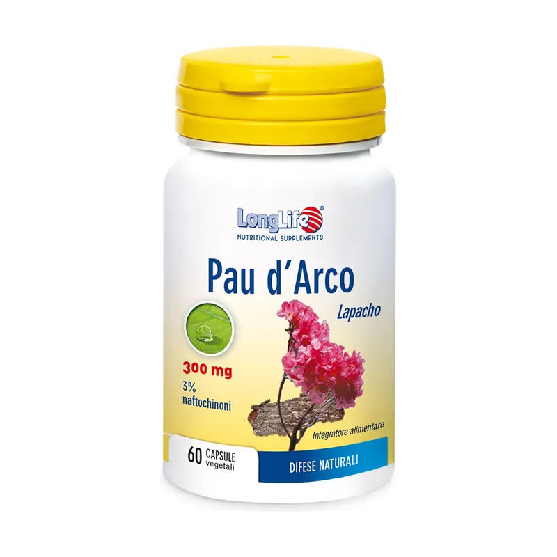 Free Returns Pau D‘arco 60 capsules Longlife