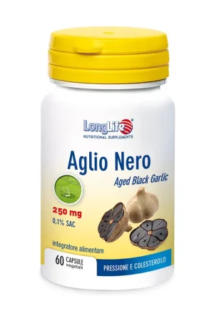Black garlic 60 capsules Longlife Seasonal Sale