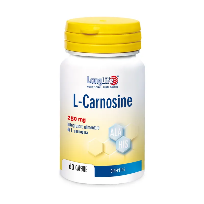 Big Sale L Carnosine 60 capsules of 500mg Longlife