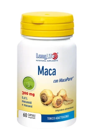 Maca 60 capsules Longlife In Demand