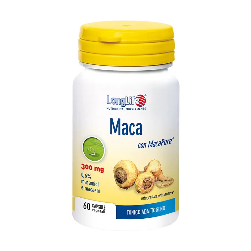 Maca 60 capsules Longlife In Demand