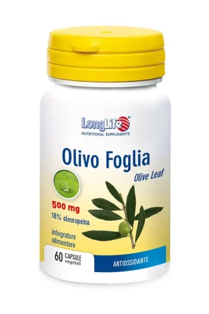 Seasonal Sale Olive leaf 500mg antioxidant 60 capsules of 600mg Longlife