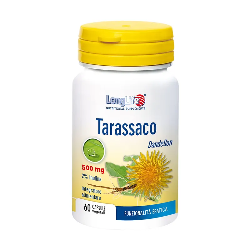 Fresh Stock Dandelion 60 vegetable capsules of 600mg Longlife