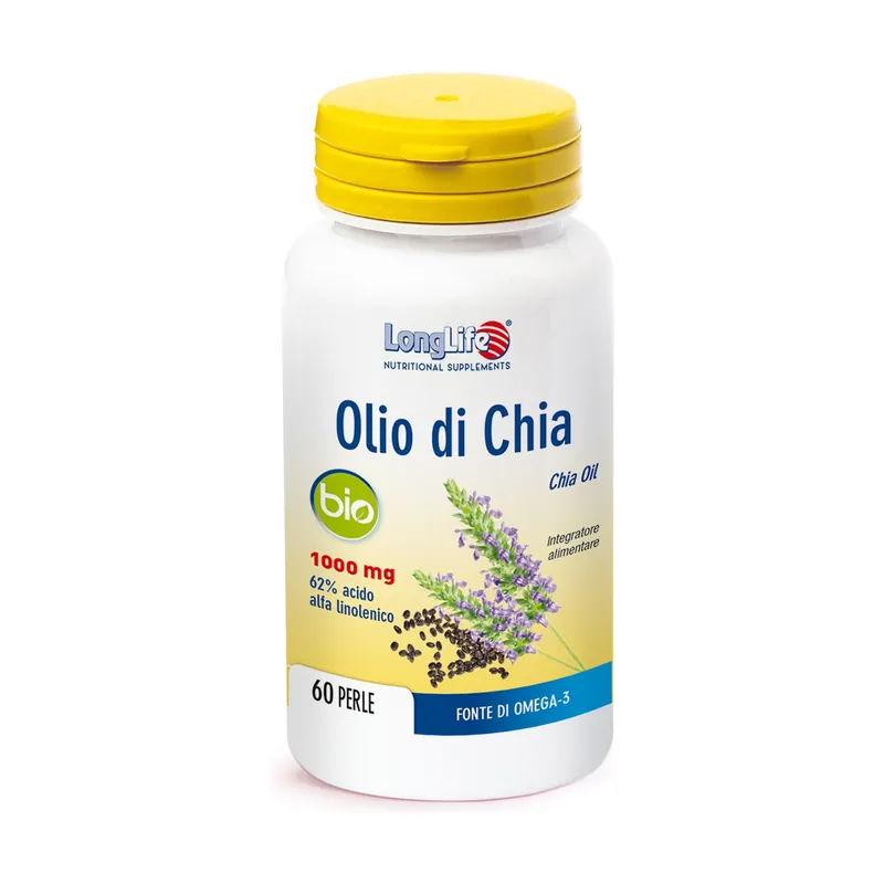 Markdown Organic Chia Oil 60 softgels of 1400mg Longlife