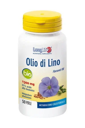 Exclusive Offer Organic Linseed Oil 50 softgels of 1750mg Longlife