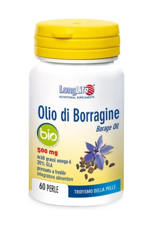 Express Delivery Organic Borage Oil 60 softgels of 700mg Longlife