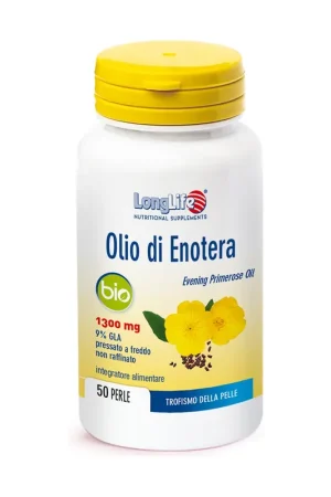 Discount Bio cutaneous trophism evening primrose oil 50 softgels of 1700mg Longlife