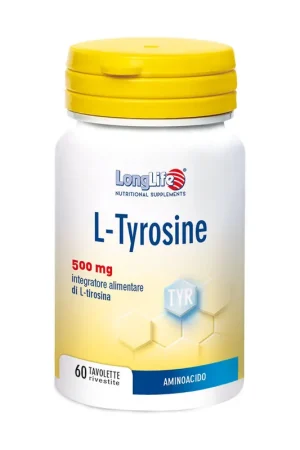 Tyrosine 60 tablets of 500mg Longlife Trending