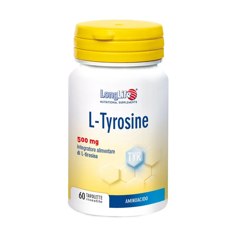 Tyrosine 60 tablets of 500mg Longlife Trending