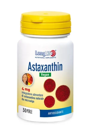 Shop Now Astaxanthin Vegan 30 softgels of 800mg Longlife