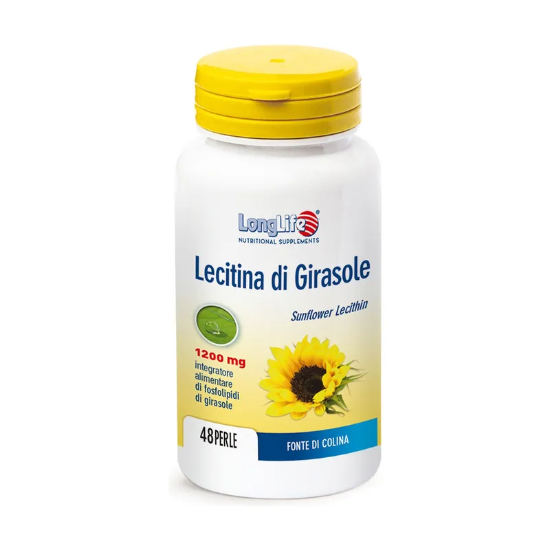 Sunflower Lecithin 48 softgels of 1800mg Longlife Mega Sale