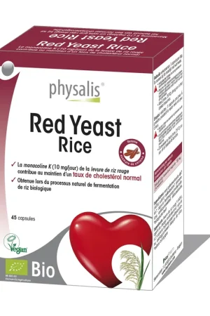 Red Yeast Rice 45 capsules Physalis Express Delivery