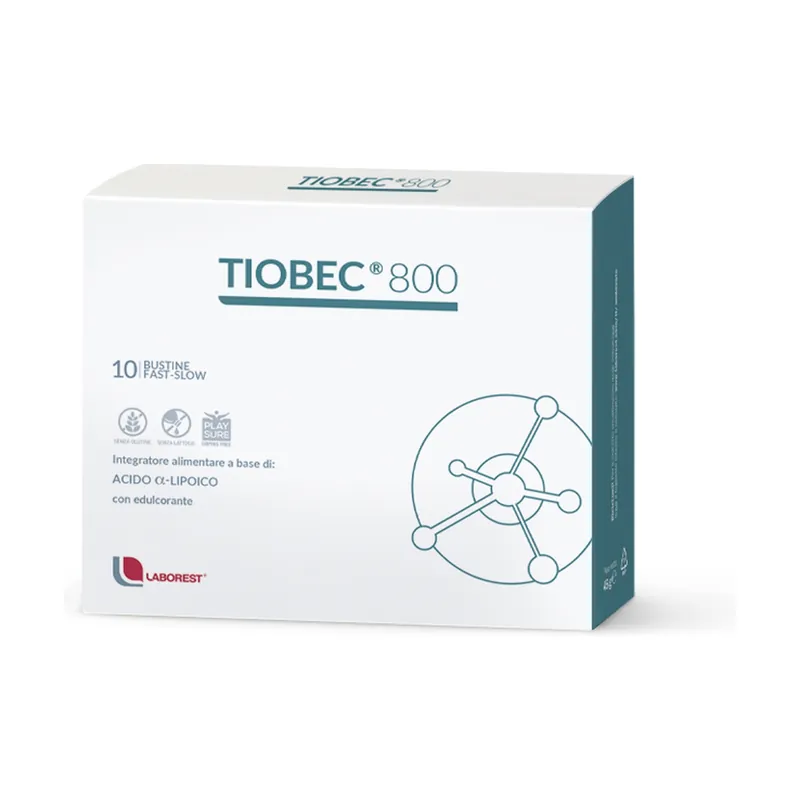 Tiobec 800 Fast Slow 10 packets of 4.5g Laborest Today Only