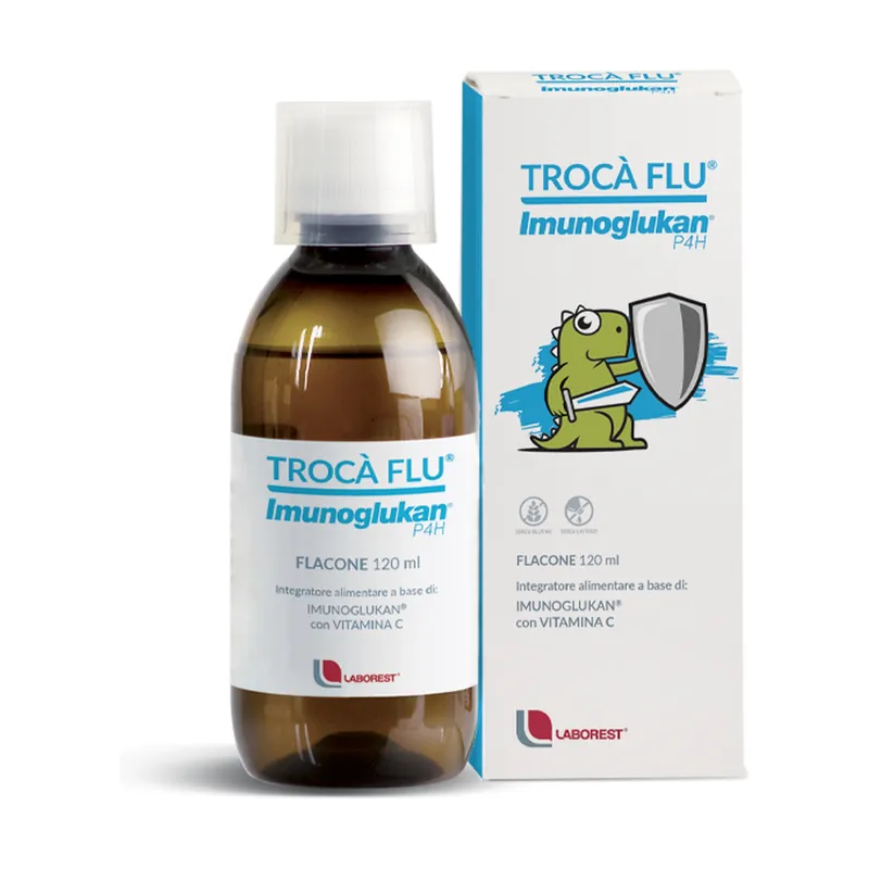 Instant Buy Trocà Flu Imunoglukan Syrup 120 ml Laborest