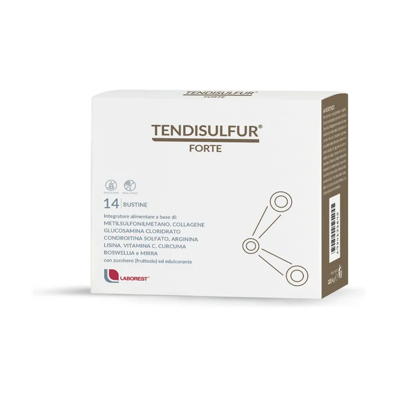 New Release Tendisulfur forte in sachets 14 packets Laborest