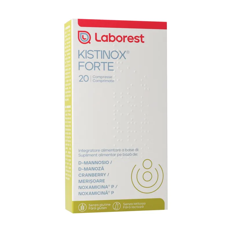 Luxury Kistinox Forte 20 tablets of 1.25mg Laborest