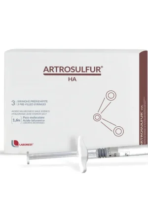 New Release Artrosulfur Ha 3 units of 2ml Laborest