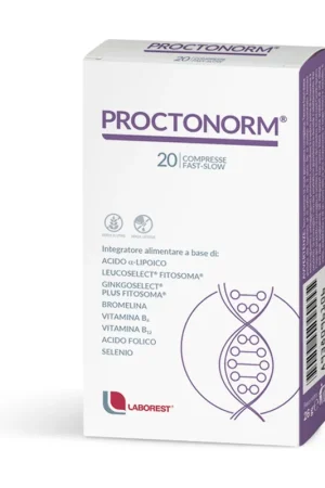 Proctonorm 20 tablets of 1.3g Laborest Place Order