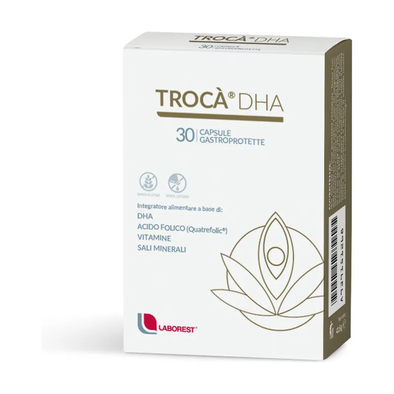 Troca Dha 30 capsules of 1450mg Laborest Buy Direct