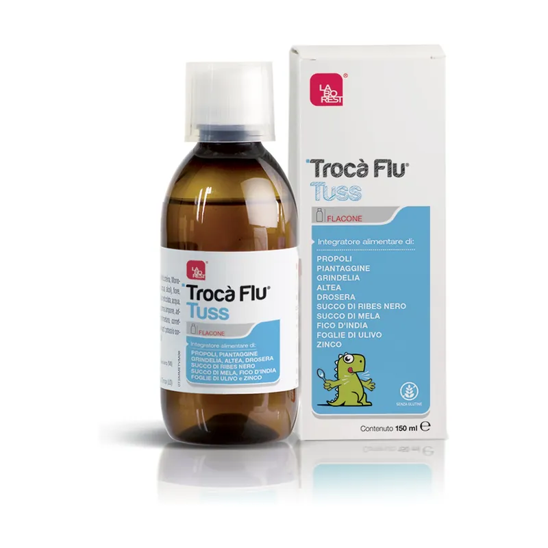 Brand New Trocà Flu Tuss 150 ml Laborest