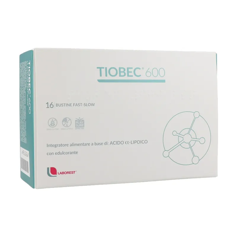 Get Yours Tiobec 600 16 packets of 2.2g Laborest