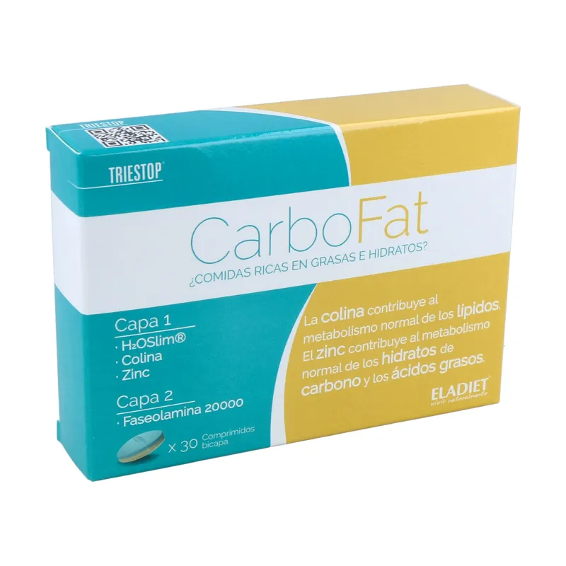 Authentic Triestop Carbofat 30 tablets Eladiet