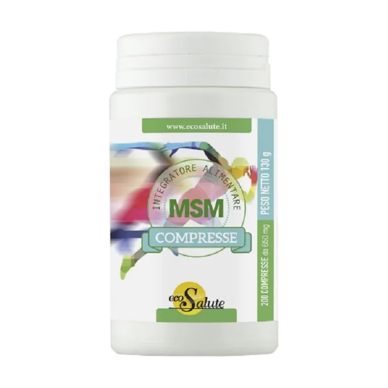 mSM 200 tablets of 650mg Ecosalute Markdown