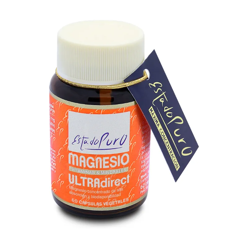 Place Order Ultradirect magnesium 60 vegetable capsules of 745.46mg Estado Puro