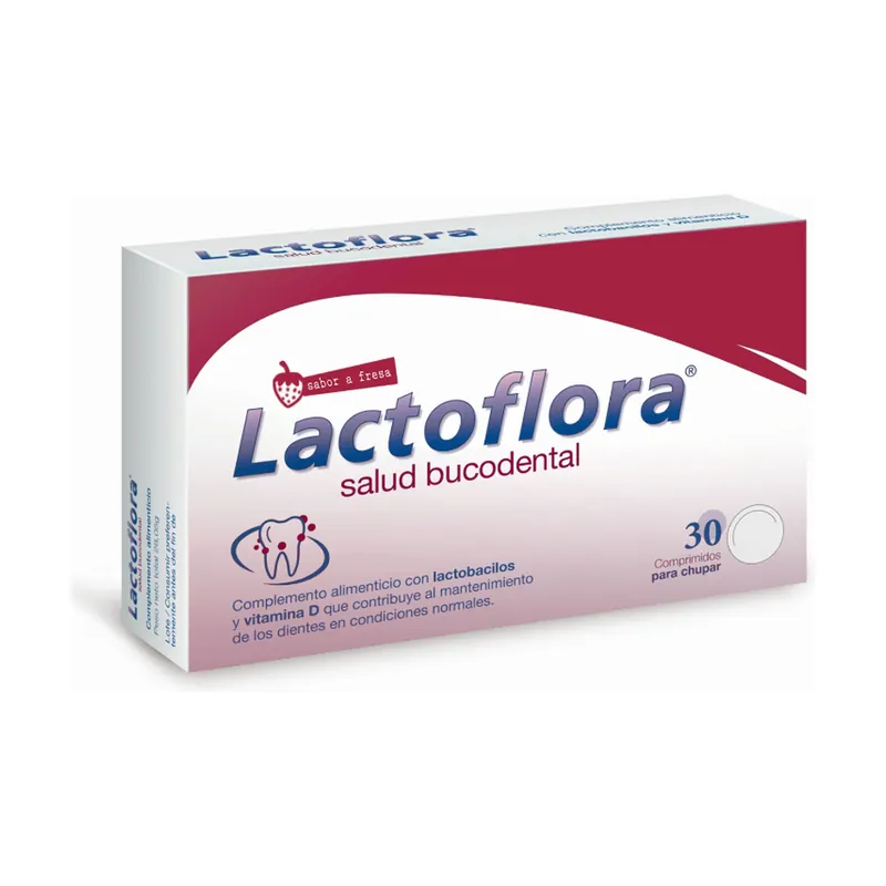 Oral Health Strawberry 30 tablets Lactoflora Order Now