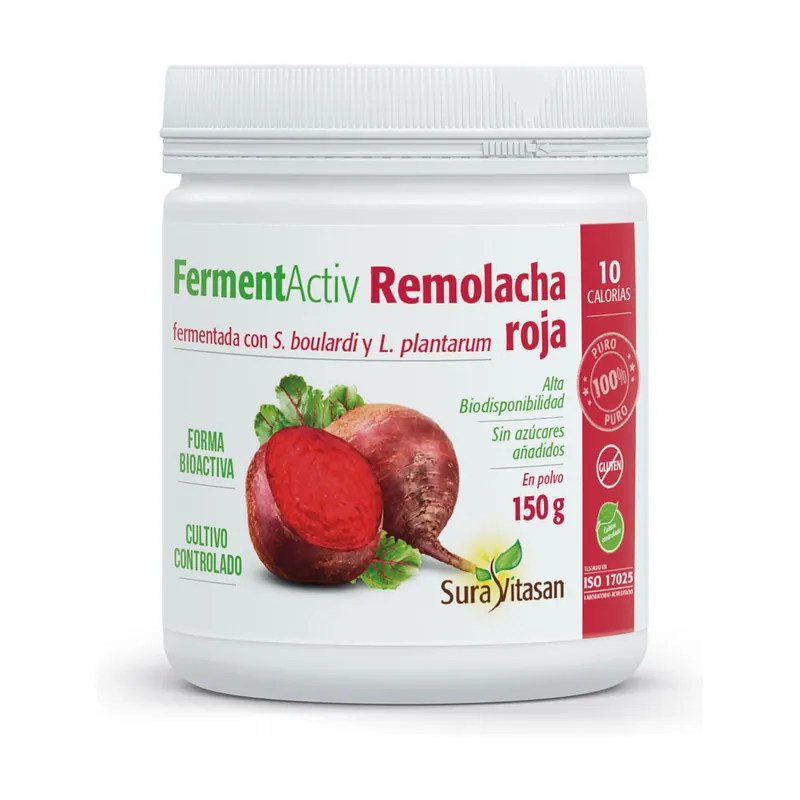 Authentic FermentActiv Red Beet 150 g Sura Vitasan