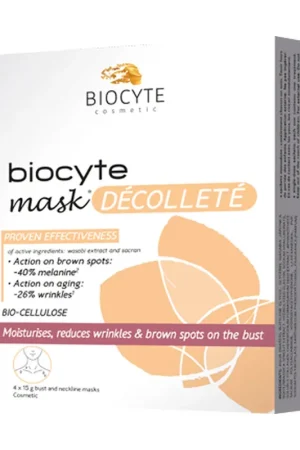 Trusted Brand Mask decollete box of 4 4 units Biocyte