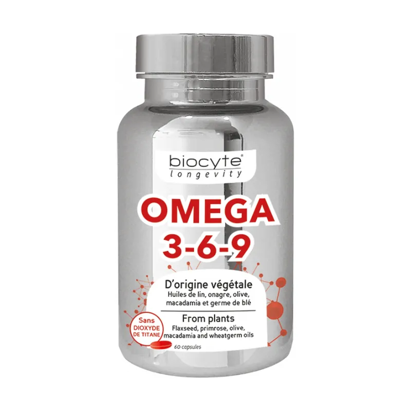 Omega 3 - 6 - 9 60 capsules Biocyte Time-Limited