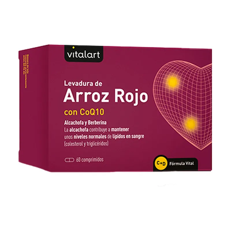 Certified Red Rice Yeast with CoQ10 60 tablets VITALART