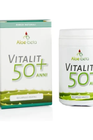 Vitality 50+ years 60 vegetable capsules Aloe-beta Deal