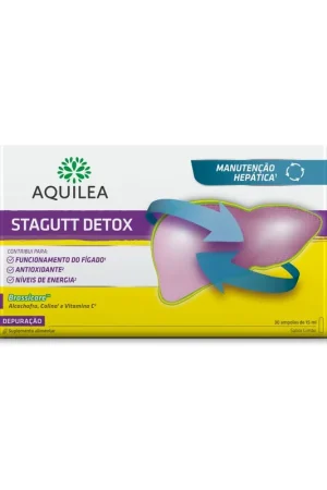 Top Rated Aquilea Stagutt Detox 30 ampoules of 15ml Aquilea