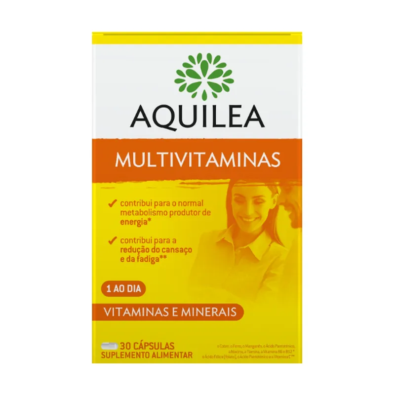 Aquilea Multivitamins 30 capsules Aquilea Secure Checkout