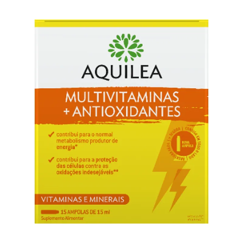 New Release Aquilea Multivitamins + Antioxidant 15 ampoules Aquilea