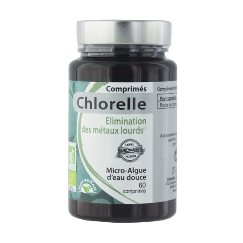 Trending ORGANIC chlorella 60 tablets Biotechnie