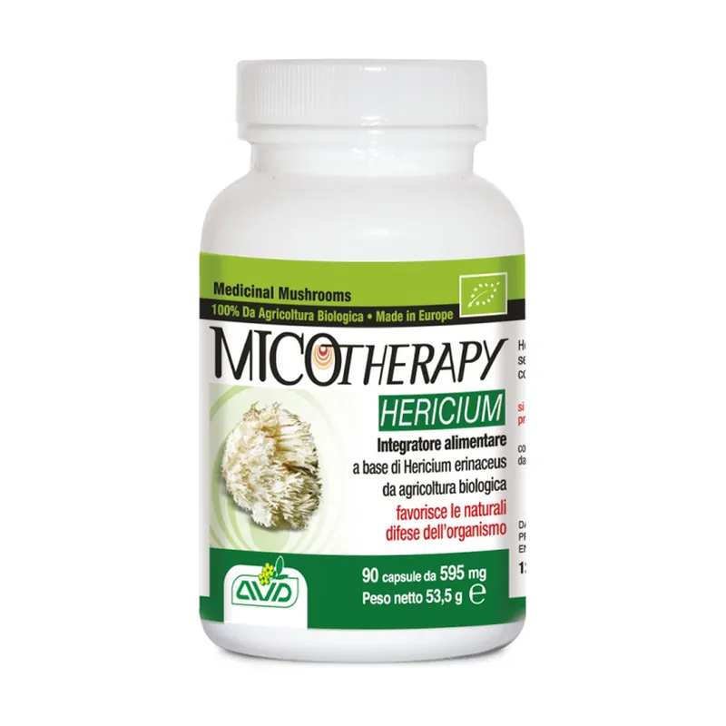 Micotherapy hericium 30 capsules of 595mg AVD Reform Limited Time