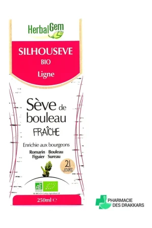 Clearance Organic Silhousève 250 ml Herbalgem