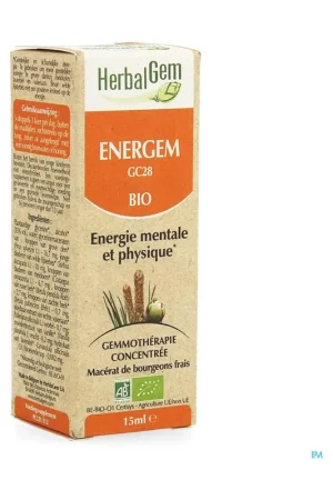 Buy Direct Organic Energem 15 ml Herbalgem