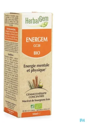Organic Energem 50 ml Herbalgem New Release