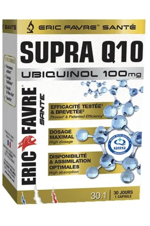 Supra Q10 ubiquinol 30 30 tablets Eric Favre Shop Now