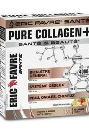 Pure collagen + Eric Favre 10 ampoules Place Order
